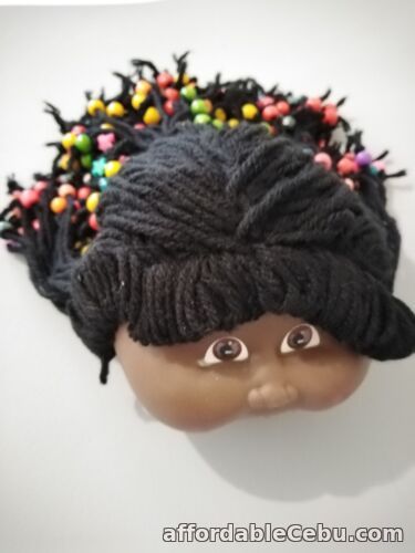 1st picture of CABBAGE PATCH KID Head with Beaded Hair - For Sale in Cebu, Philippines