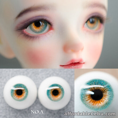 1st picture of BJD Doll Eyeballs Handmade Eyes 12 14 16 18mm - 6 Color Realistic Eye Iris Resin For Sale in Cebu, Philippines
