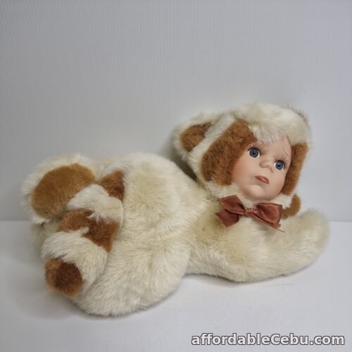1st picture of Porcelain Kitten Baby Face Bear Plush Cuddle Bear Doll For Sale in Cebu, Philippines