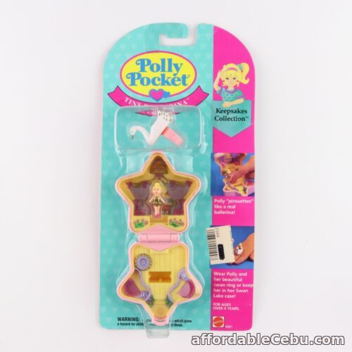 1st picture of POLLY POCKET 1992 Tiny Ballerina Ring & Ring Case *NEW IN ORIGINAL PACKAGING* For Sale in Cebu, Philippines