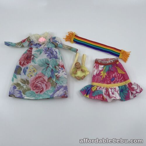 1st picture of Judith the Mommy To Be Baby, Carrier, Dress, Skirt & Scarf 1991 Vintage For Sale in Cebu, Philippines