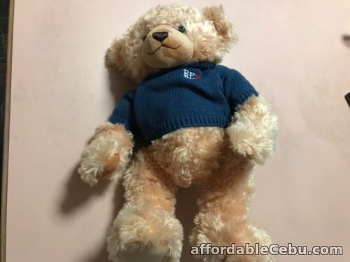 1st picture of Brown Teddy Bear with Blue Jumper (removable) For Sale in Cebu, Philippines