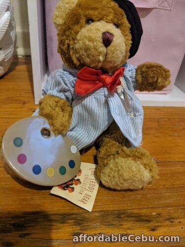 1st picture of The Teddy Bear Collection Alphonse The French Artist Bear Smock Beret Paint... For Sale in Cebu, Philippines
