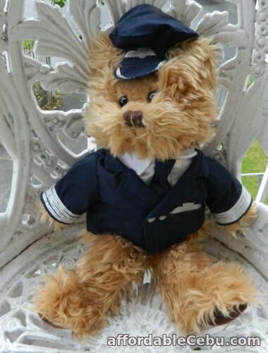 1st picture of VINTAGE Russ Berrie Puppet Pilot Teddy Bear by designer Carol-Lynn-Russel Waugh For Sale in Cebu, Philippines