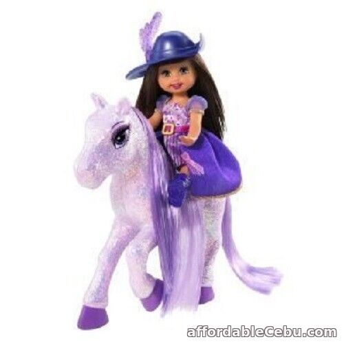 1st picture of BARBIE AND THE 3 THREE MUSKETEERS MINI MUSKETEER KELLY DOLL & PONY PURPLE For Sale in Cebu, Philippines