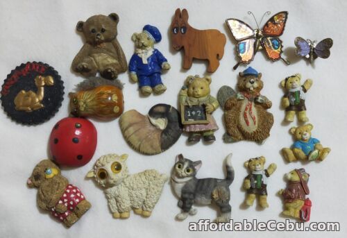 1st picture of 18 Pieces and More Lot of Assorted Ref ANIMAL MAGNETS from UK with Freebies For Sale in Cebu, Philippines