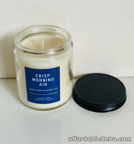 1st picture of NEW! BATH & BODY WORKS SCENTED CANDLE MADE W/ ESSENTIAL OILS - CRISP MORNING AIR For Sale in Cebu, Philippines