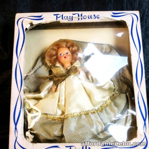1st picture of Vintage 1950s Playhouse-Doll in box marked Jaret & Diamond New York City. For Sale in Cebu, Philippines