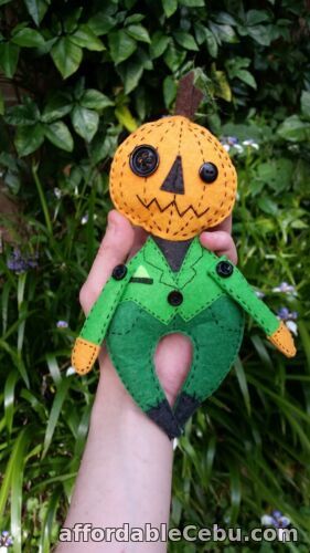 1st picture of Pumpkin Headed Plush Doll Ornament For Sale in Cebu, Philippines
