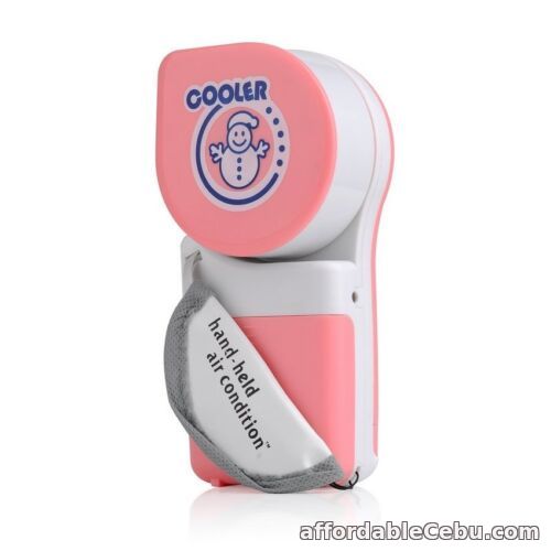 1st picture of Handheld Portable Mini Air-Conditioner (Pink) For Sale in Cebu, Philippines