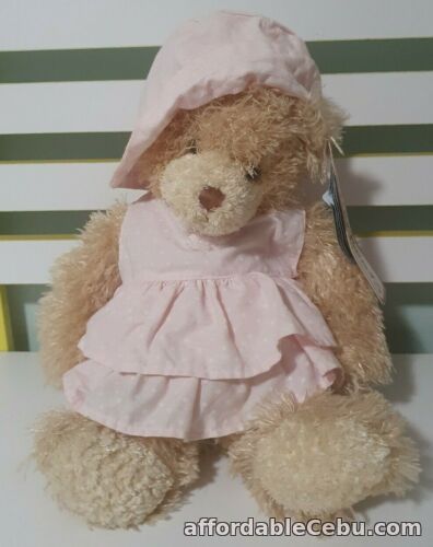 1st picture of SETTLER TEDDY BEARS DOO DOO 36CM WITH TAGSPINK SPOTTY DRESS AND HAT For Sale in Cebu, Philippines
