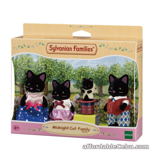 1st picture of Sylvanian Families Midnight Cat Family For Sale in Cebu, Philippines