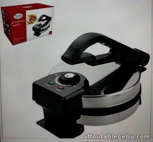 1st picture of Electric 8" NON STICK TORTILLA BREAD MAKER EASY TO USE For Sale in Cebu, Philippines