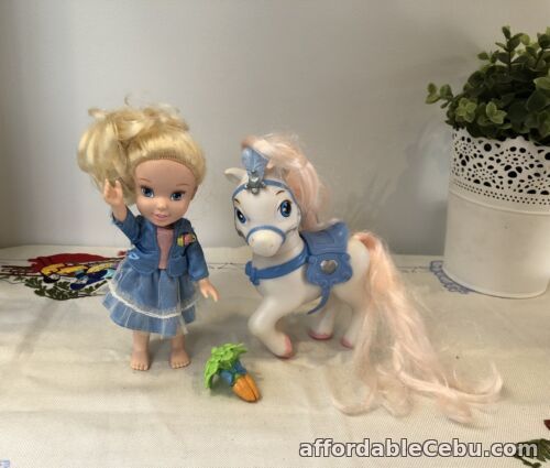 1st picture of MY FIRST DISNEY PRINCESS DOLL TODDLER CINDERELLA & Pony Horse Petite Set Rare For Sale in Cebu, Philippines