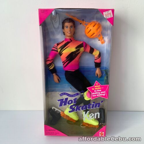 1st picture of Vintage Barbie 1994 Hot Skatin Ken Boxed NRFB Skating Roller Ice New Sealed For Sale in Cebu, Philippines