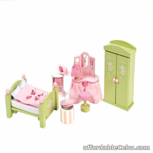 1st picture of NEW PAPO Le Toy Van Wooden Wood Daisy Lane MASTER BEROOM Dolls House Furniture For Sale in Cebu, Philippines