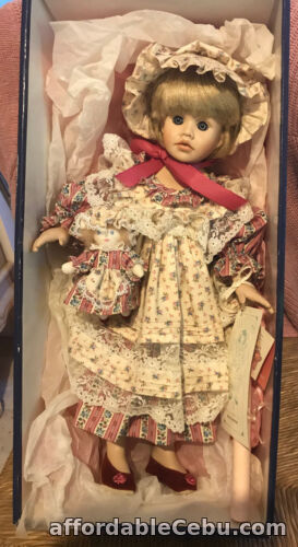 1st picture of Marianne with her little Doll Original by Artist Pauline Bjonness Jacobsen MIB For Sale in Cebu, Philippines