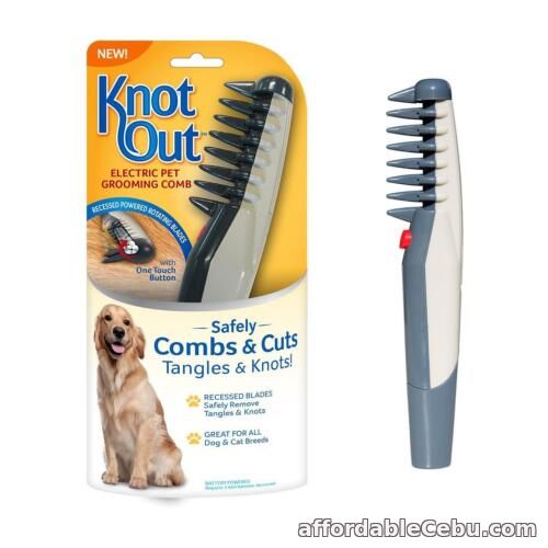 1st picture of Electric Pet Grooming Comb Remove Knots & Tangles For Sale in Cebu, Philippines