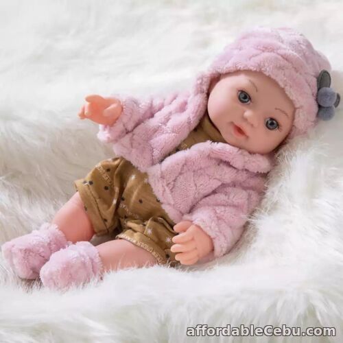 1st picture of 12inch Life Like Doll Fashion Dress Up Vinyl Simulation Newborn Reborn Baby Toy For Sale in Cebu, Philippines