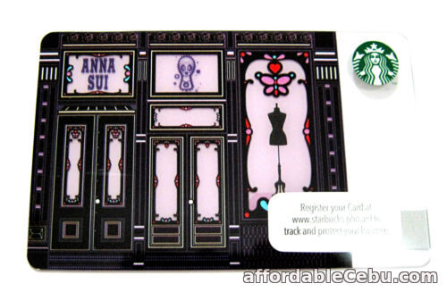 1st picture of Authentic Starbucks Anna Sui Card with Php1,000 load new For Sale in Cebu, Philippines