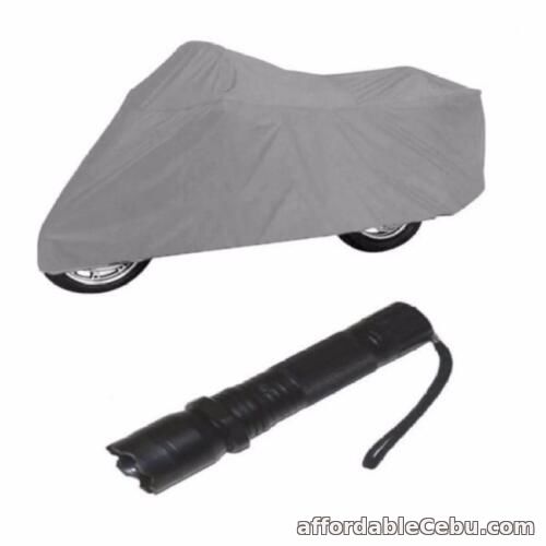 1st picture of Waterproof Multipurpose Motorcycle Cover with Rechargeable Flashlight For Sale in Cebu, Philippines