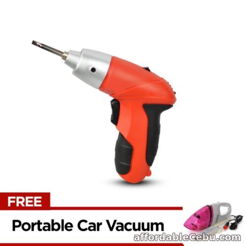 1st picture of Portable Electric Cordless Screwdriver 45pc Tools with Portable Vacuum (Pink) For Sale in Cebu, Philippines