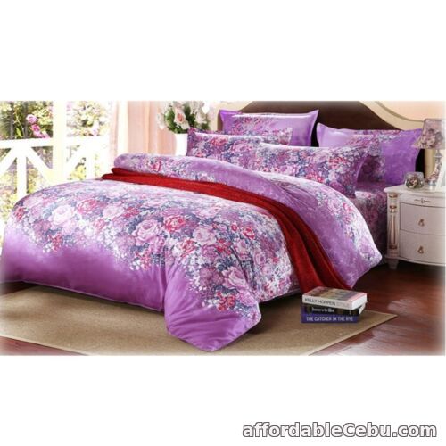 1st picture of Raschel 4-Pieces Bedsheet Set (Multicolor) ZYW For Sale in Cebu, Philippines