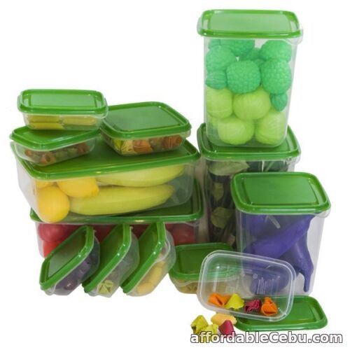 1st picture of Keimav Quality Container Plasticware Foodsaver (Green) 17 piece set For Sale in Cebu, Philippines