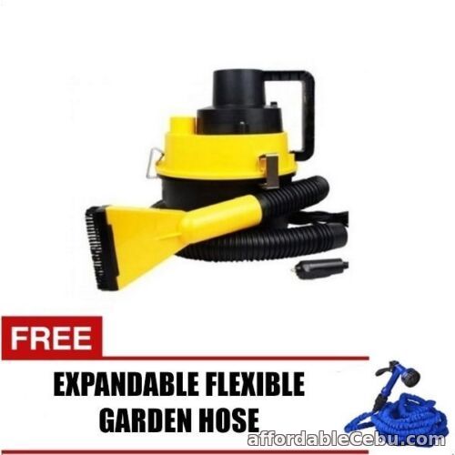 1st picture of Wet and Dry Portable Car Vacuum Cleaner (Yellow) with Expandable Hose 150ft For Sale in Cebu, Philippines