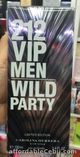 1st picture of Treehouse: Carolina Herrera 212 VP Wild Party EDT Perfume Spray For Men 80ml For Sale in Cebu, Philippines
