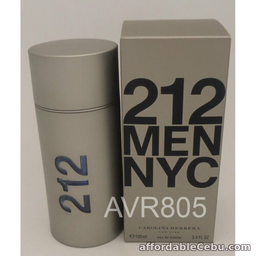 1st picture of Carolina Herrera 212 NYC Eau De Toilette Spray Men 100ml For Sale in Cebu, Philippines