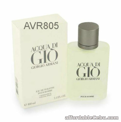 1st picture of Armani Acqua Di Gio Eau De Toilette Spray Men 100ml For Sale in Cebu, Philippines