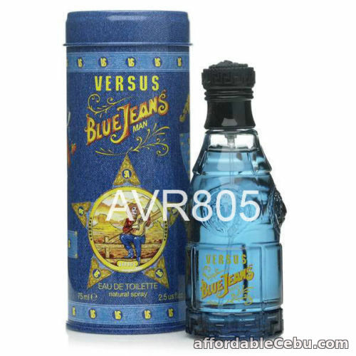 1st picture of Versace Versus VS Blue Jeans 75ml EDT Spray for Men For Sale in Cebu, Philippines