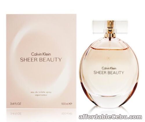 1st picture of Sheer Beauty by Calvin Klein CK 100ml EDT Authentic Perfume for Women For Sale in Cebu, Philippines