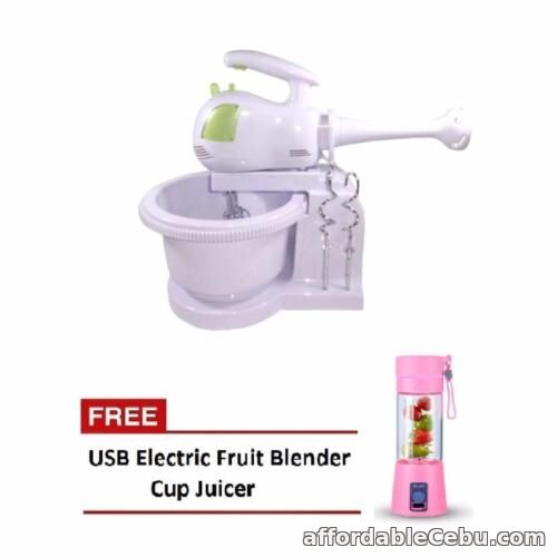 1st picture of SHG-903 Stand Mixer with Portable Blender (Pink) For Sale in Cebu, Philippines