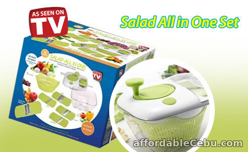 1st picture of 9 in 1 Salad Maker Salad All in One Set Grater Slicer Julienne Shredder Cutter For Sale in Cebu, Philippines