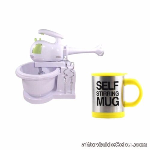 1st picture of SHG-903 Stand Mixer with Self Stirring Mug (Yellow) For Sale in Cebu, Philippines