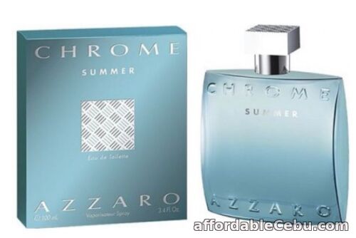 1st picture of Azzaro Chrome Summer 100mL EDT Perfume Fragrance for Men COD PayPal For Sale in Cebu, Philippines