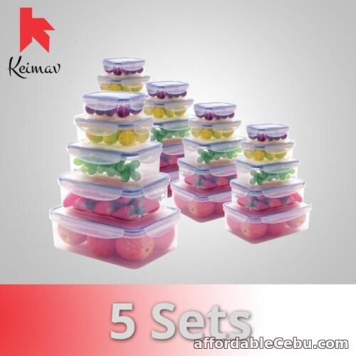 1st picture of Keimavlock 10-Pc Airtight Food Storage Set of 5 For Sale in Cebu, Philippines