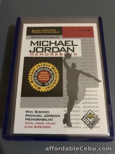 1st picture of Michael Jordan MEMORABILIA SWEEPSTAKES For Sale in Cebu, Philippines