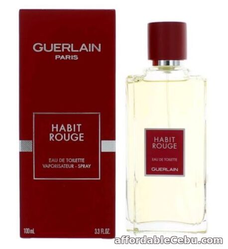 1st picture of Habit Rouge by Guerlain 100ml EDT Authentic Perfume Men COD PayPal Ivanandsophia For Sale in Cebu, Philippines