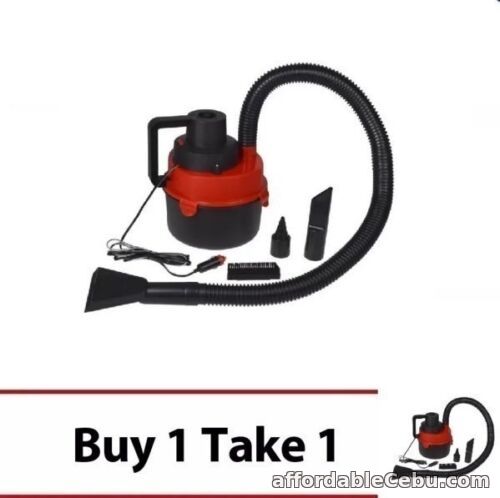 1st picture of DC12V Monlove Wet and Dry Portable Car Vacuum Cleaner (Red) Set of 2 For Sale in Cebu, Philippines