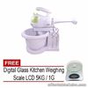 SHG-903 Stand Mixer with Glass Kitchen Scale