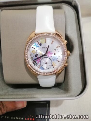 1st picture of Brand new authentic Fossil leather watch for women sku: BQ3789 For Sale in Cebu, Philippines