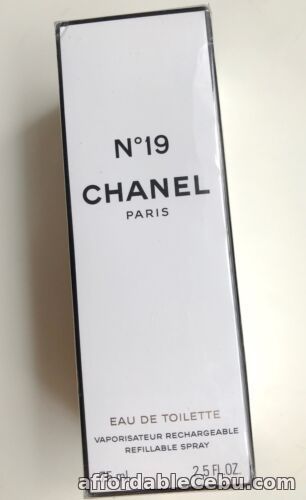 1st picture of CHANEL No.19 75ml EDT Refillable Spray Perfume Women COD PayPal Ivanandsophia For Sale in Cebu, Philippines