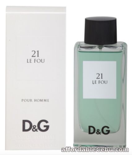 1st picture of D&G 21 Le Fou 100mL EDT Perfume for Men COD PayPal Ivanandsophia For Sale in Cebu, Philippines
