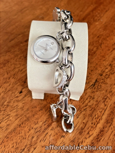 1st picture of ANNE KLEIN Silver Ladies Charms Bracelet Watch For Sale in Cebu, Philippines