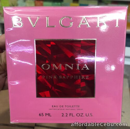 1st picture of Treehousecollections: Bulgari Omnia Pink Sapphire EDT Perfume For Women 65ml For Sale in Cebu, Philippines