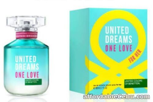 1st picture of Treehouse: Benetton United Dreams One Love EDT Perfume For Women 80ml For Sale in Cebu, Philippines