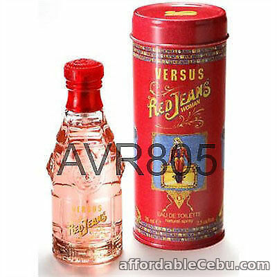 1st picture of Versace Versus VS Red Jeans 75ml EDT Spray for Women For Sale in Cebu, Philippines